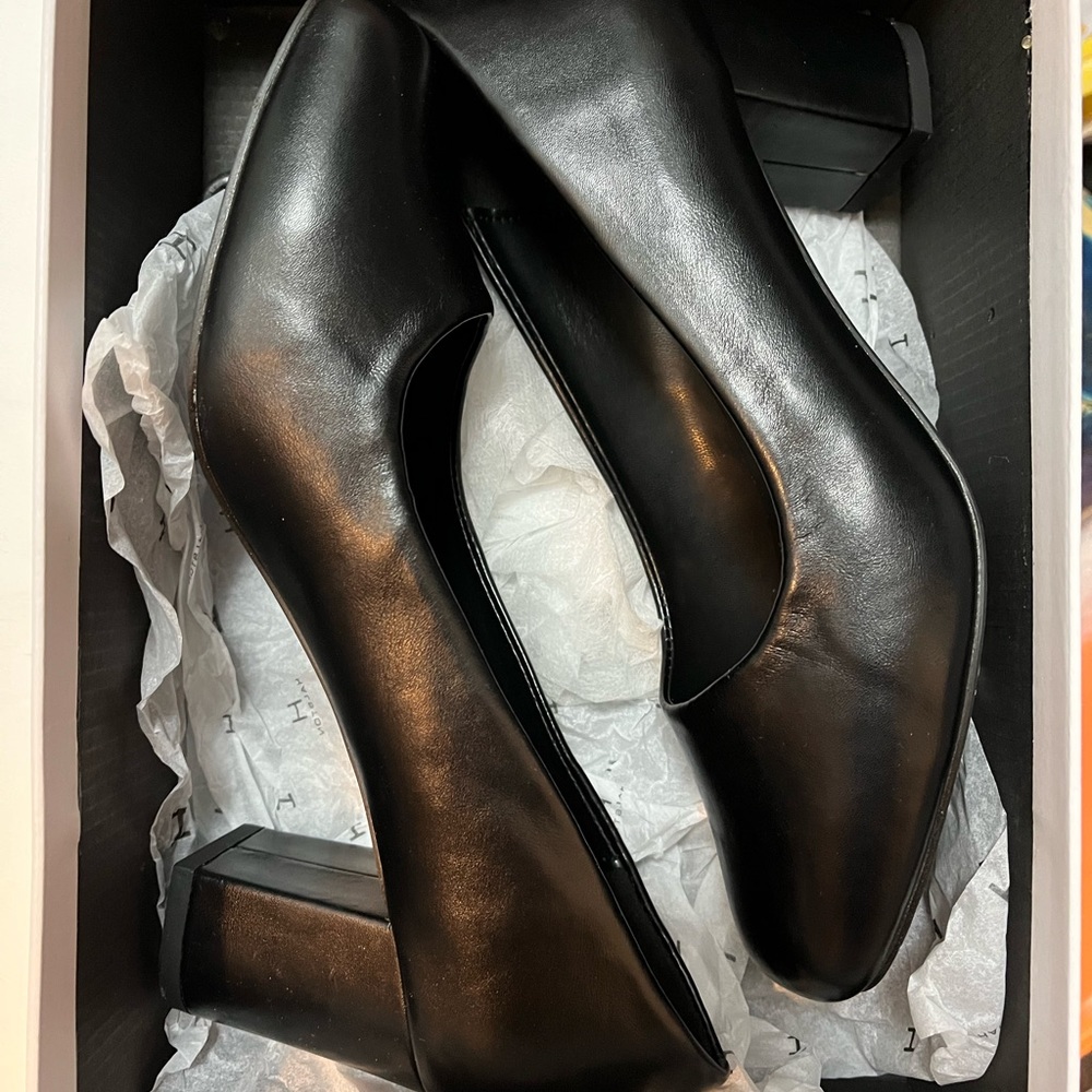 Black high heels